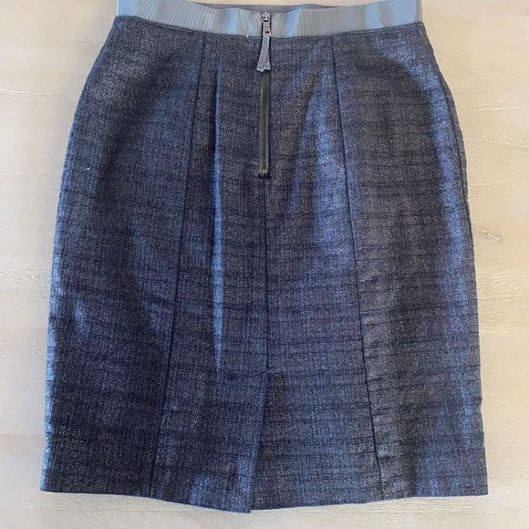 LOFT Blue Skirt - Picture 5 of 5